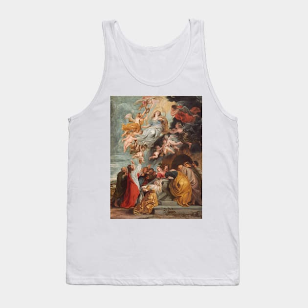 The Assumption of the Virgin - Sir Peter Paul Rubens Painting Tank Top by maxberube